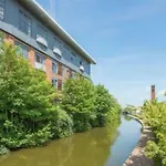 4B Loft Penthouse Industrial Decor With Canal & City Views