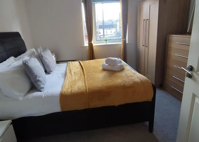 Business & Leisure City Centre 2 Bed En-Suite Apartment With Free Parking And Netflix