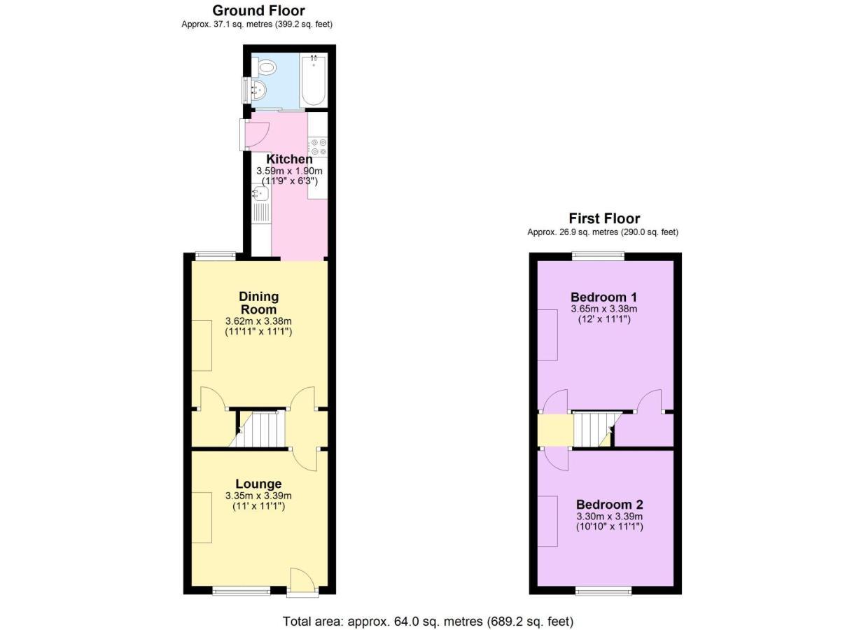 Fashionable House, Centre, Free Parking, Sleeps 4, By Empower Homes Casa de férias *
