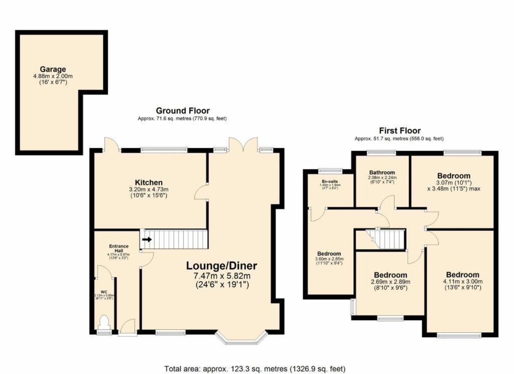 Huge 4bed 2bath Private Parking Nec By Empower Homes * Coventry