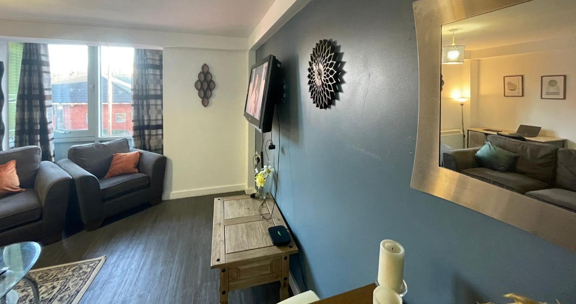 Business & Leisure Centre 2 Bed En-suite With Free Parking And Netflix