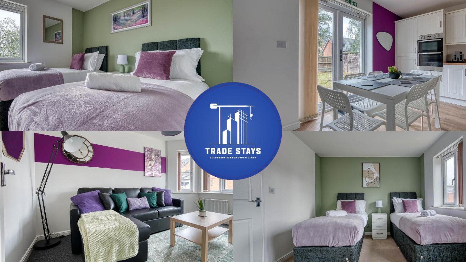 Gorgeous 5-Bedroom Home With Free Wifi Included * Coventry