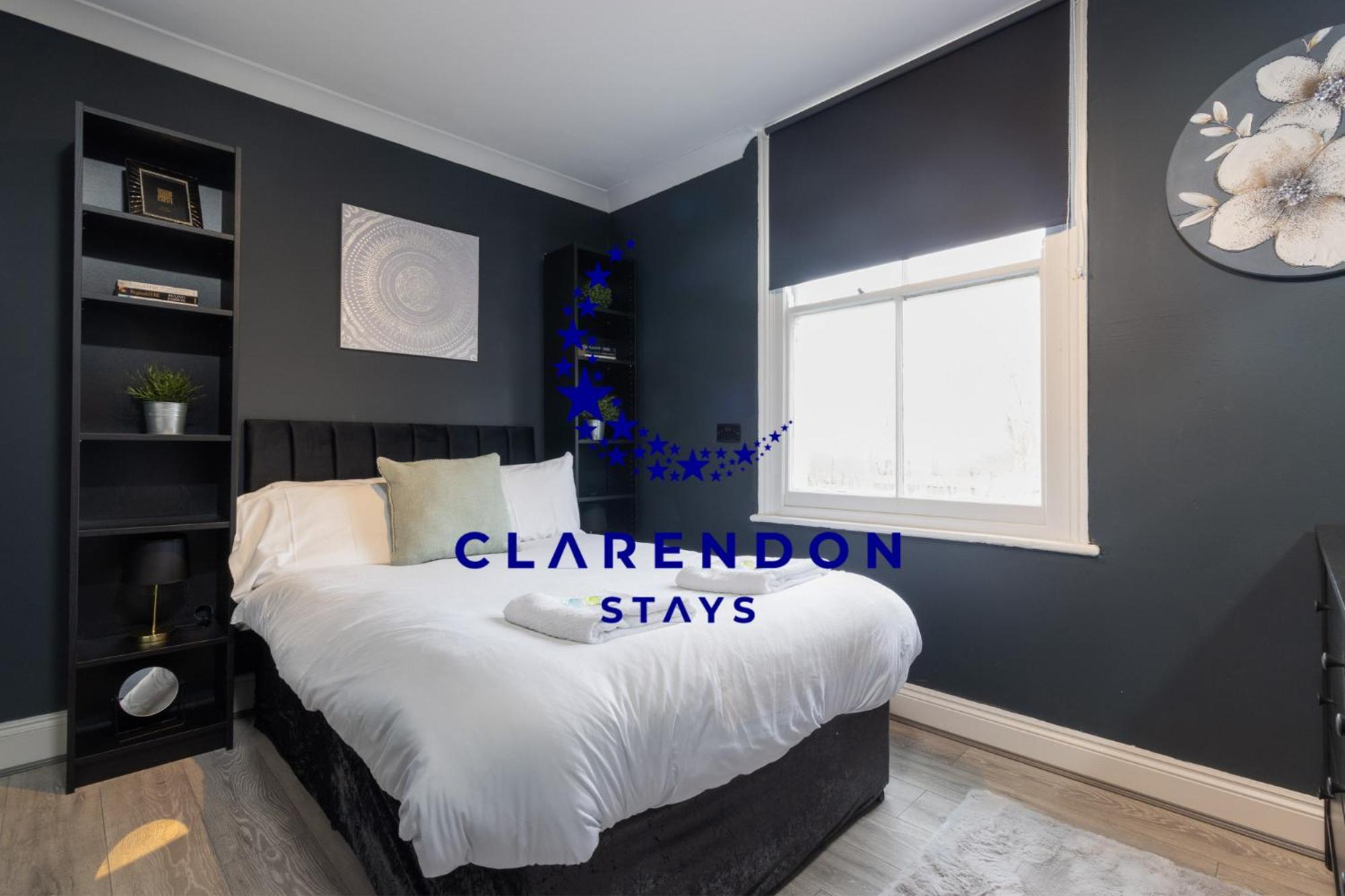 Apartment Cozy 1br Flat, Train Station, Free Parking, Wifi, Smart Tv