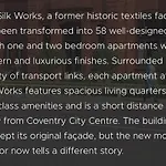 The Silkworks Cov Grade 2 Listed Lux Apt Sleeps 6