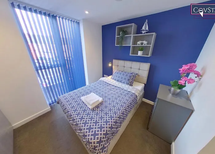 Signature House - Contemporary Studios In Coventry City Centre, Free Parking, By Covstays